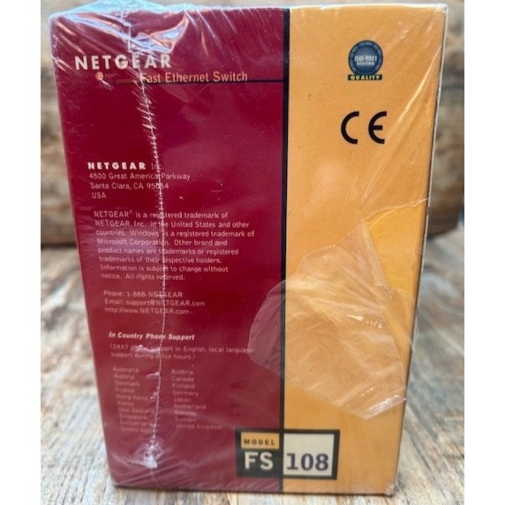 NETGEAR Fast Ethernet Switch 8-Port 10/100 MBPS Compact Metal Case NEW SEALED‎ - Picture 6 of 7